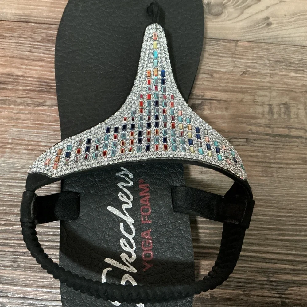 Skechers Cali Meditation Rockstar Sandals - 10 - Picture 3 of 9